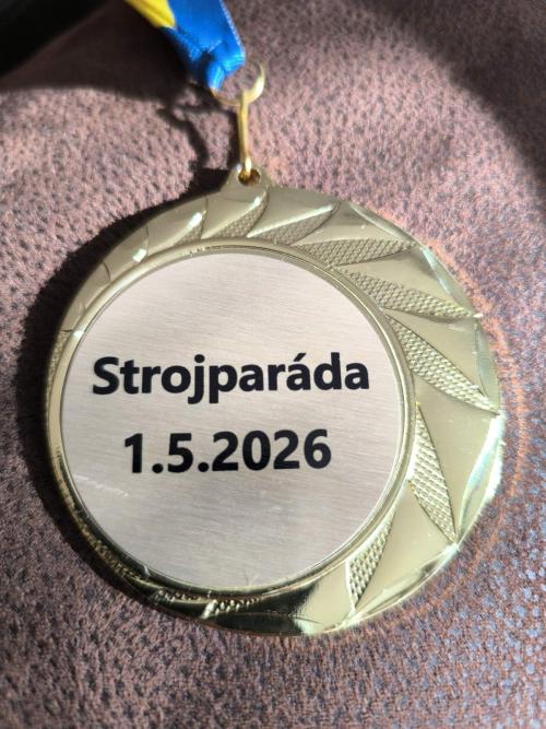 Strojparáda květen 2026